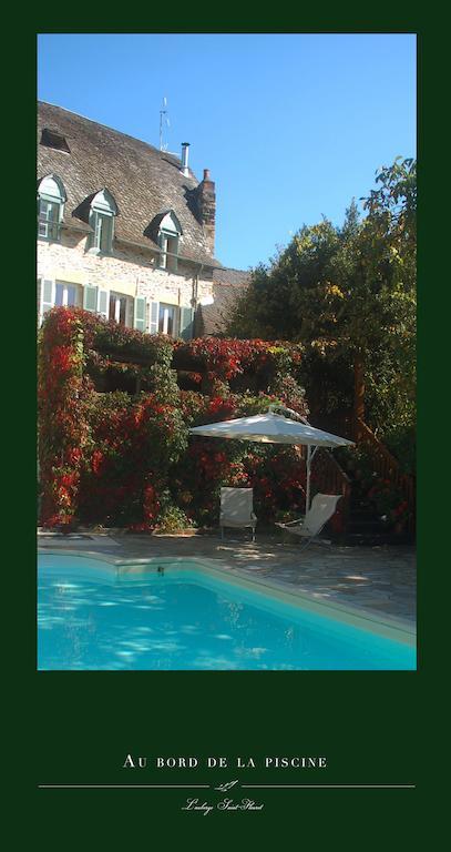 Auberge Saint Fleuret Estaing  Exteriör bild